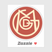 CoA of the Colony of Madagascar and Dependencies Aufkleber (Blatt)