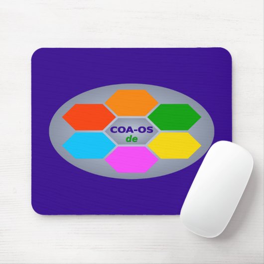 COA-OSde desktop ergonomic Mousepad (Mit Mouse)