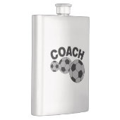 Coach 3 Soccer Balls Flachmann (Rechts)