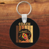 Coach Afro American Women Black History Mo Schlüsselanhänger (Vorderseite)