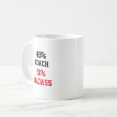 Coach Badass Kaffeetasse (Vorderseite Links)