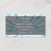 Coach Baseball Visitenkarte (Rückseite)