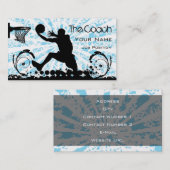 Coach Basketball Visitenkarte (Vorne/Hinten)