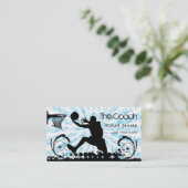 Coach Basketball Visitenkarte (Stehend Vorderseite)