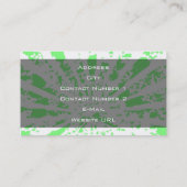 Coach Basketball Visitenkarte (Rückseite)