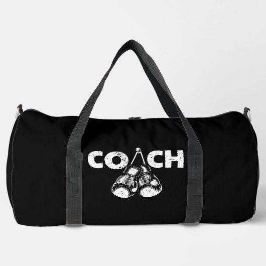 Coach Boxing Gloves Gym Duffle Bag (Vorderseite)