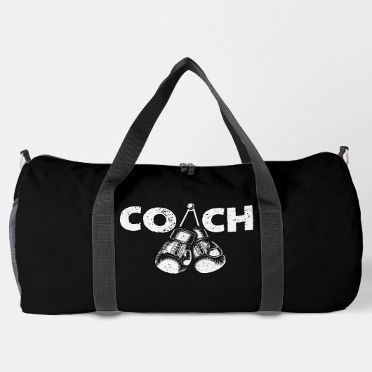 Coach Boxing Gloves Gym Duffle Bag (Rückseite)