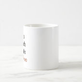 Coach braucht Kaffee Kaffeetasse (Mittel)