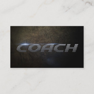 Coach Business Card Visitenkarte