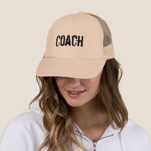 Coach Cap Truckerkappe (Beispiel)