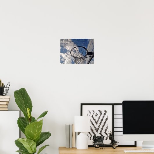 Coach Carter Feed Quote2 Poster (Heimbüro)