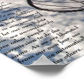 Coach Carter Feed Quote3 Poster (Ecke)