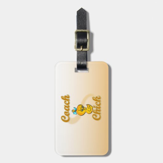 Coach Chick Gepäckanhänger (Vorderseite vertikal)