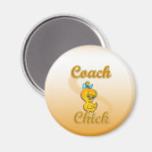 Coach Chick Magnet (Vorderseite/Rückseite)