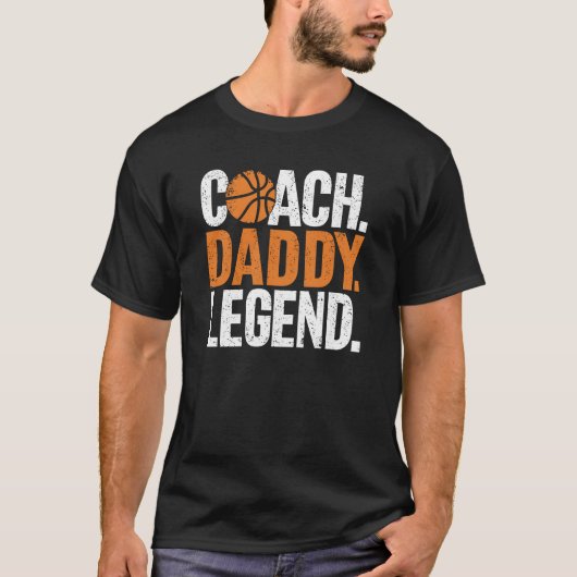 Coach Daddy Legend T - Shirt Ein spielerisches Des (Vorderseite)