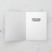 Coach danke Ihnen hellen nebelgelben Spaß Sport Karte (Innenseite)