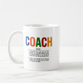 Coach Definition Coaches Gift Team Srts Tank Top Kaffeetasse (Links)