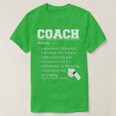Coach Definition Funny Coach T-Shirt (Design vorne)