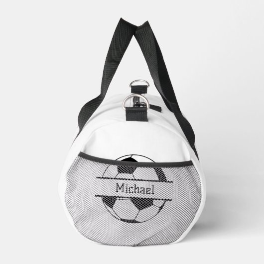Coach-Fanname oder Mannschaft für Fußballspieler Duffle Bag (Rechts)