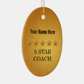 Coach Five 5 Star Gold Award Weihnachtsschmuck (Rechts)