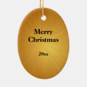 Coach Five 5 Star Gold Award Weihnachtsschmuck (Hinten)