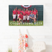 Coach Foto Player von NY Baseball Team Banner (Insitu)