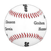 Coach Fregozo Baseball (Rückseite)