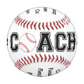Coach Fregozo Baseball (Vorderseite)