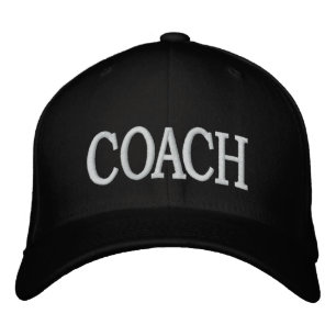 COACH-Front- und Back-Hat Bestickte Kappe