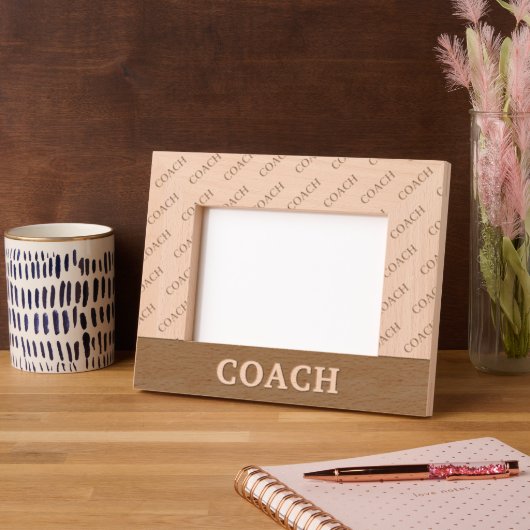 Coach Geätzte Rahmen (Linke Ecke)