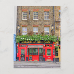 Coach & Horses, Covent Garden, London Vereinigtes  Postkarte