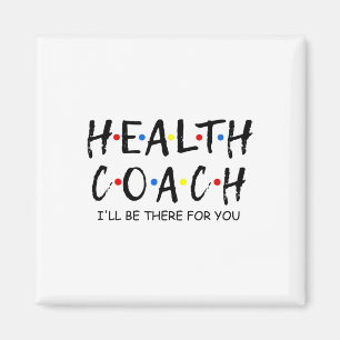 Coach Ich bin für Sie dort für psychische Gesundhe Magnet