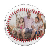Coach in Life Custom Foto Collage Baseball (Vorderseite Links)