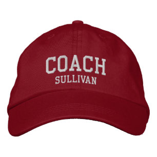 Coach Individuelle Name bestickt Bestickte Baseballkappe