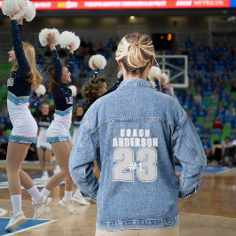 Coach ist Ihr Nummer 1 dieses Jahr stilvoll Jeansjacke