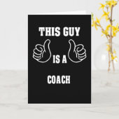 Coach Karte (Gelbe Blume)