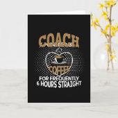 Coach Karte (Gelbe Blume)