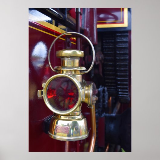 Coach Lantern. Poster (Vorne)