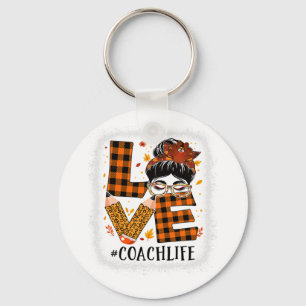Coach Liebe Messy Bun Turkey Women Erntedank Aut Schlüsselanhänger
