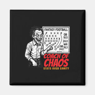 Coach Of Chaos Statistiken über Sanity Fantasy Foo Magnet