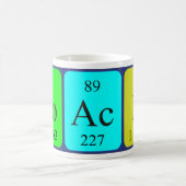 Coach Periodenname Tasse (Mittel)