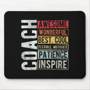 Coach Phantastisch Wunderschönes Cooles Motivieren Mousepad
