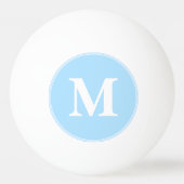 Coach Player Mit Monogramm Tischtennis Bierart Tischtennisball (Vorderseite)
