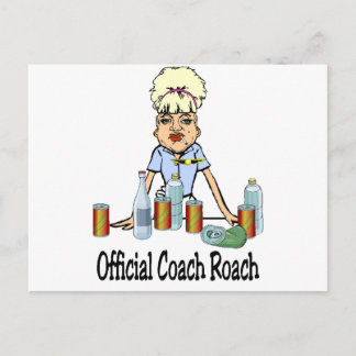 Coach Roach Postkarte