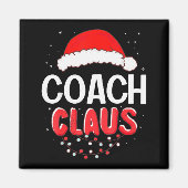 Coach Santa Claus Christmas Matching Costume Magnet (Vorne)
