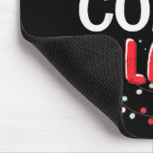 Coach Santa Claus Christmas Matching Costume Mousepad (Ecke)