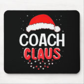 Coach Santa Claus Christmas Matching Costume Mousepad (Vorne)