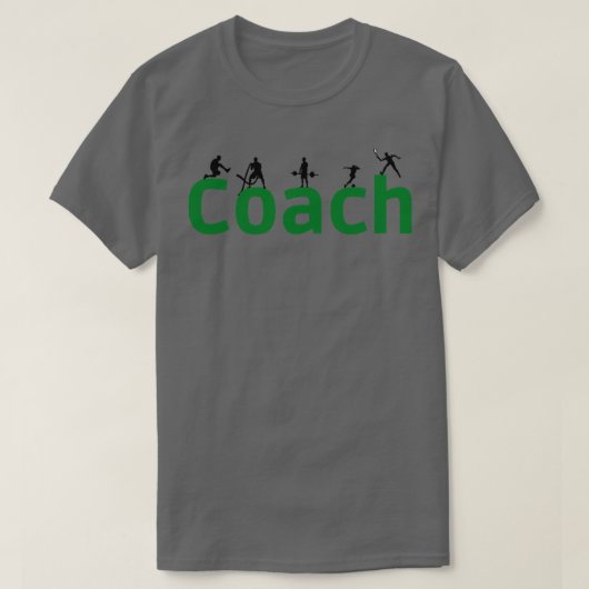 coach T-Shirt (Design vorne)