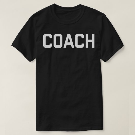 Coach Teacher Coach Shirt Classic TShirt (Design vorne)