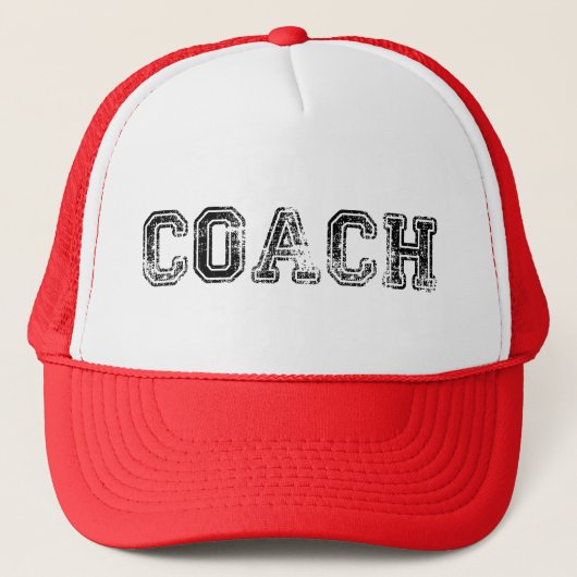 Coach Truckerkappe (Vorderseite)